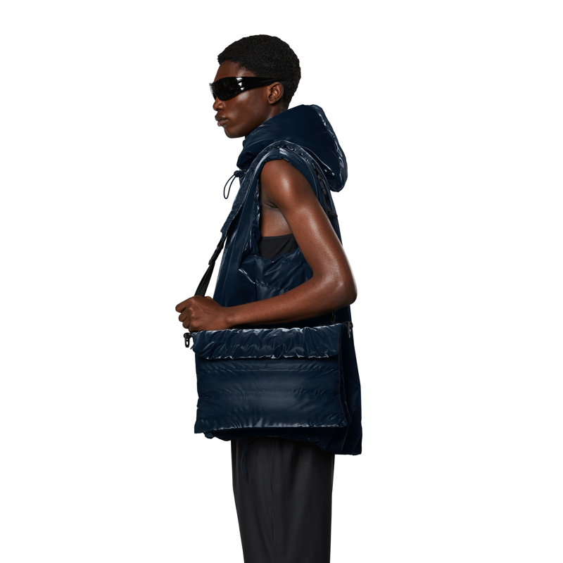 RAINS Crossbody Loop Bag M. blå 2