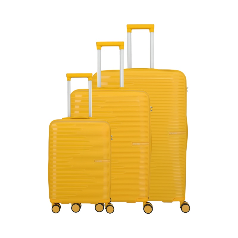 travelite Resväska Pacific Gul 3 stk. 1