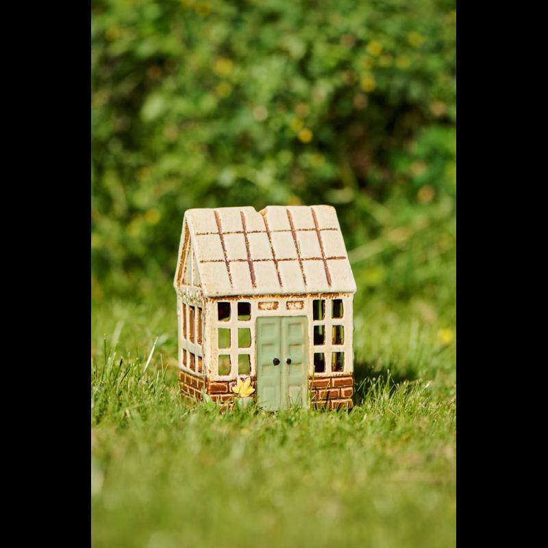 Ib Laursen Fyrfadsstage Hus Orangerie Brun/Beige 3