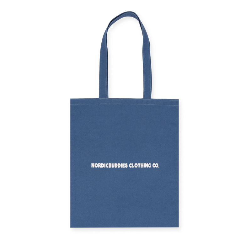 Nordic Buddies Tote Bag Mumintroll M. blå 3