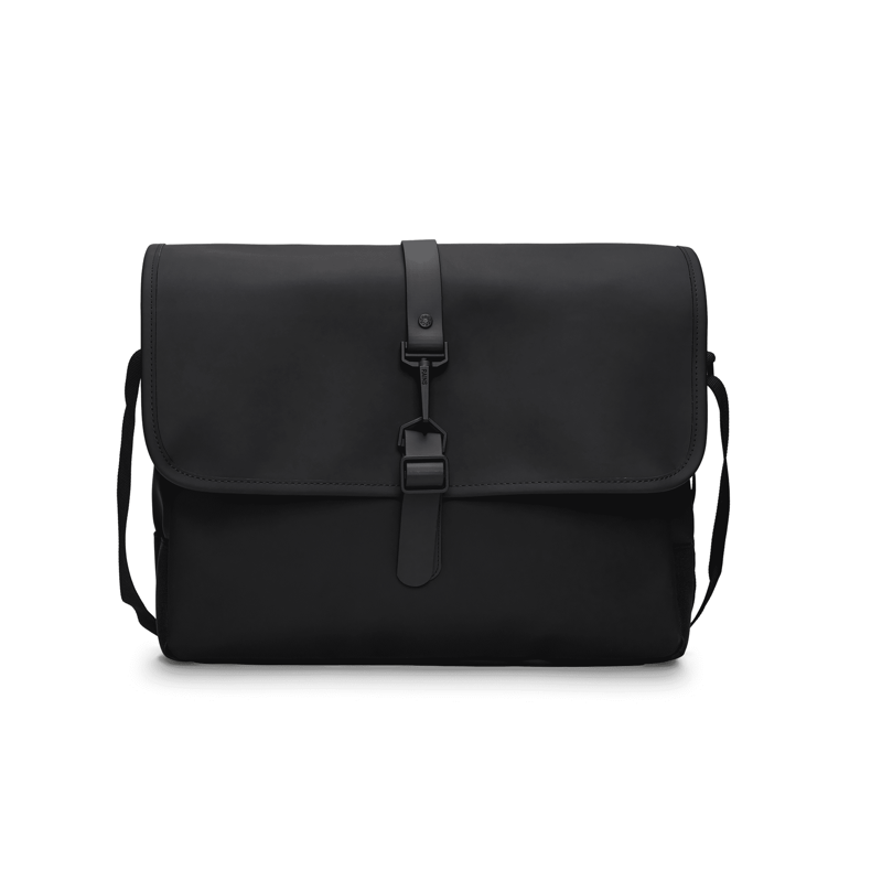 RAINS Skuldertaske Messenger Bag  Sort 16" 1