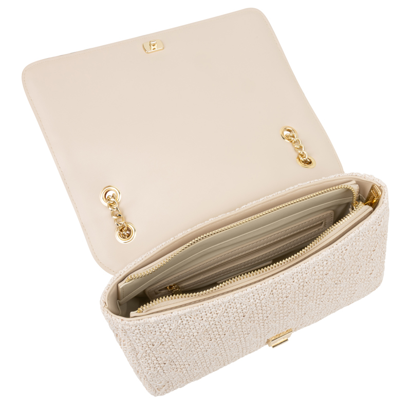 Valentino Bags Skuldertaske Ocarina Summer  Creme 5