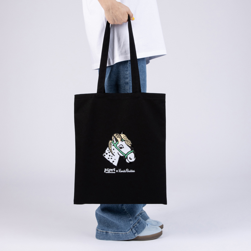 Nordic Buddies Tote Bag Pippi Sort 4