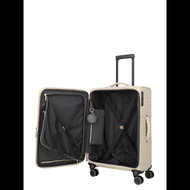 travelite Resväska L Barbara Stepp Brun/beige 68 Cm 3