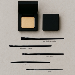 Conmé Makeup Ögonborste Set Svart alt image