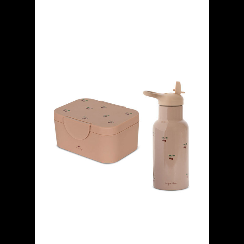 Konges Sløjd Matlåda Set Cherry Blush Röd/rosa