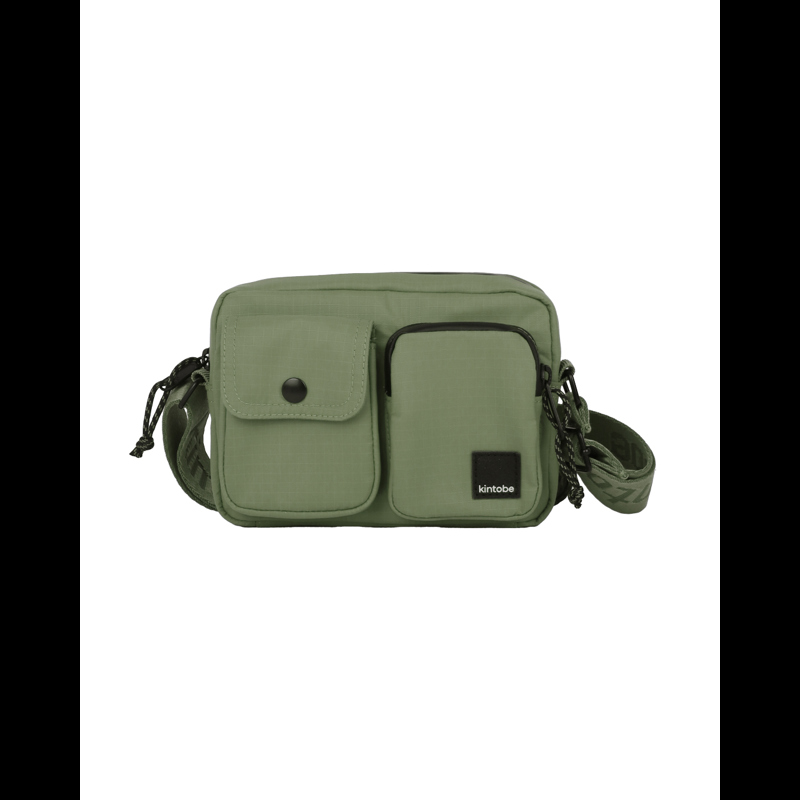 Kintobe Crossbody Mini Miles Oliv Grön 1