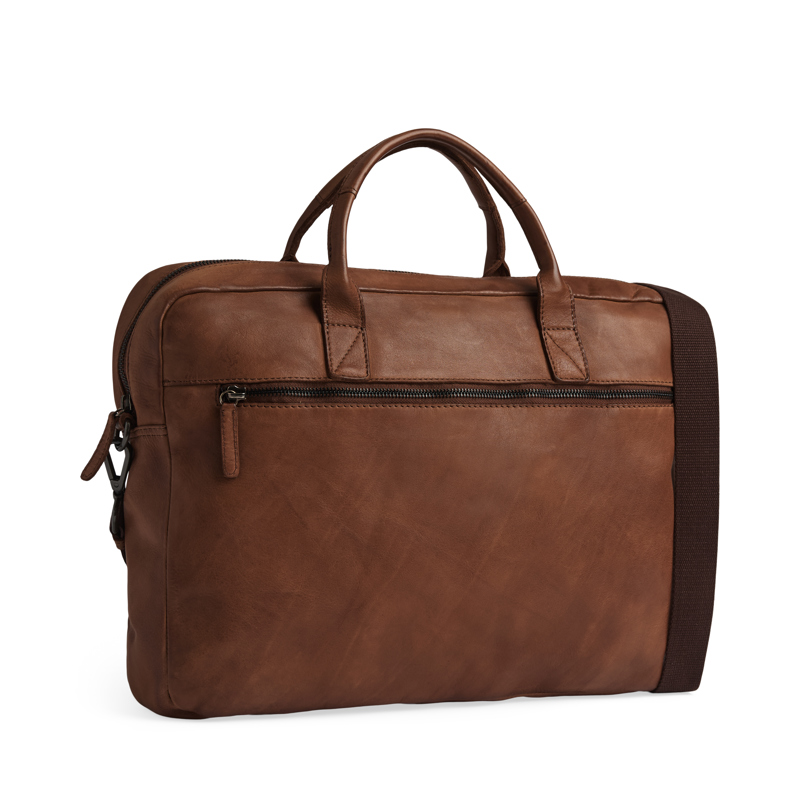 Tyler & Co Computertaske Cosmo Cognac 14" 4