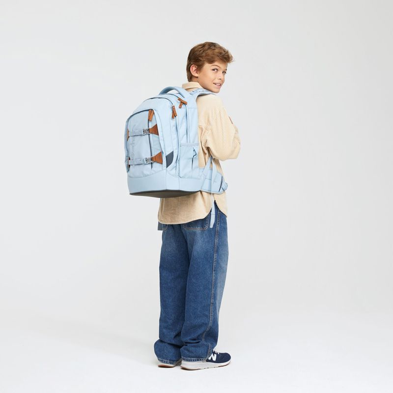 Satch Skoletaske Pack Nordic Ice Blu Lyseblå 4