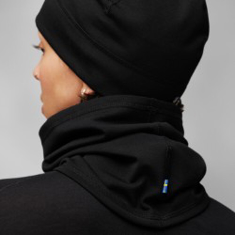 Fjällräven Halsedisse Keb Fleece Gaiter Sort 2