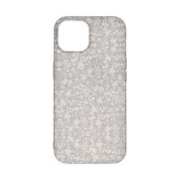 Conmé Mobilcover Beige Soft Flower Beige/grå iPhone 13/14/15/16E 1