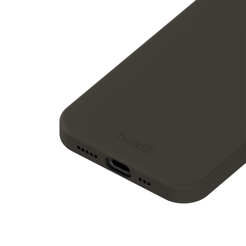Holdit Mobilfodral Charcoal Svamp iPhone 16e/17e 3