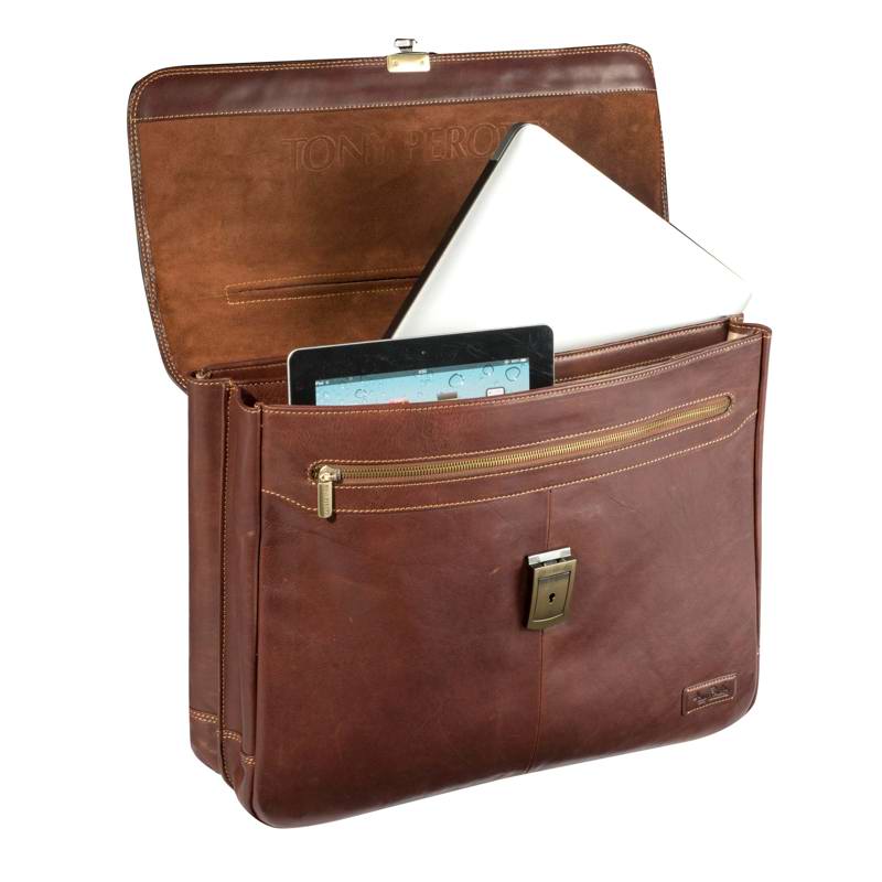 Tony Perotti Computertaske Brun 15" 3