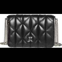 Calvin Klein Axelväska Quilted Emblem Svart 1