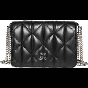 Calvin Klein Axelväska Quilted Emblem Svart