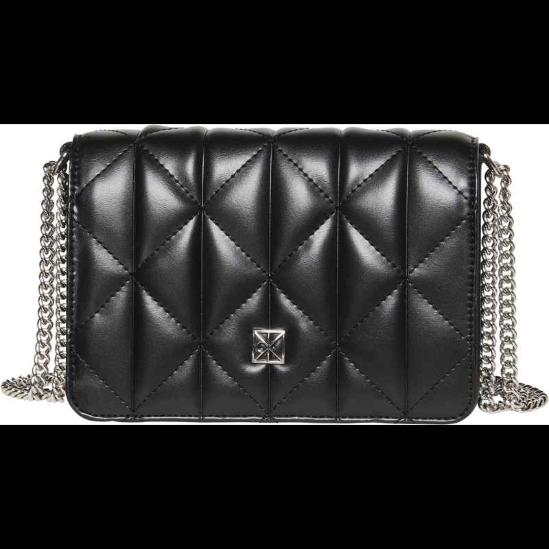 Calvin Klein Axelväska Quilted Emblem Svart 1