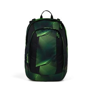 Satch Skolväska Air Seismic Green Grönt mönster