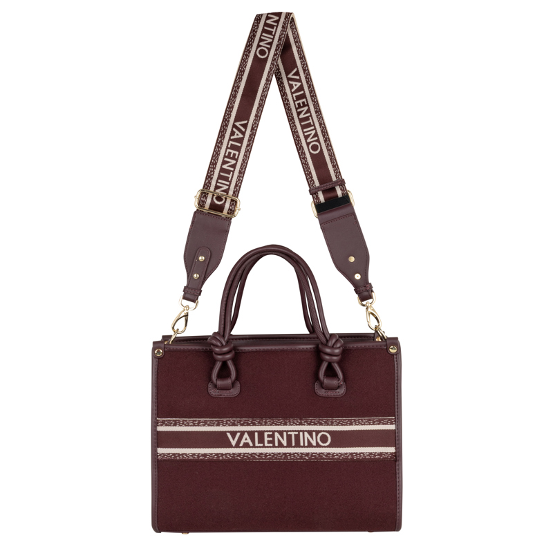 Valentino Bags Shopper Winter Aella Bordeaux 4