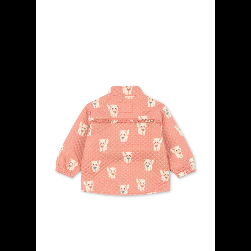 Konges Sløjd Termojacka Frill Ciao Miao Rosa 2 år, 92 cm 2