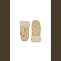 RAINS Vantar Puffer Fleece Mittens Sand Str S/M 1