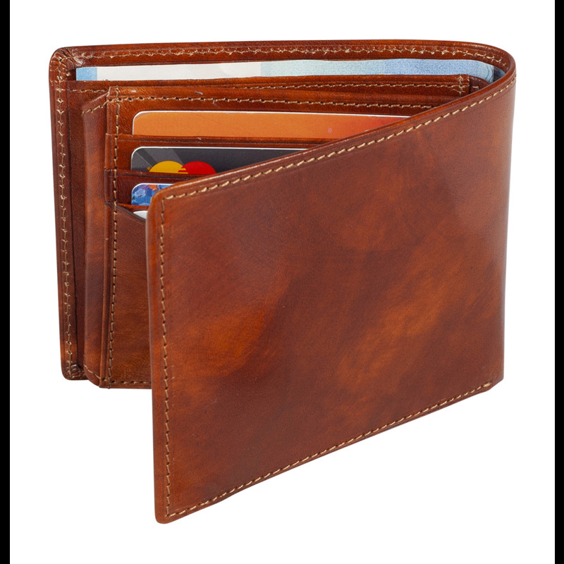 Tony Perotti Pung Billfold van Gogh Cognac 4