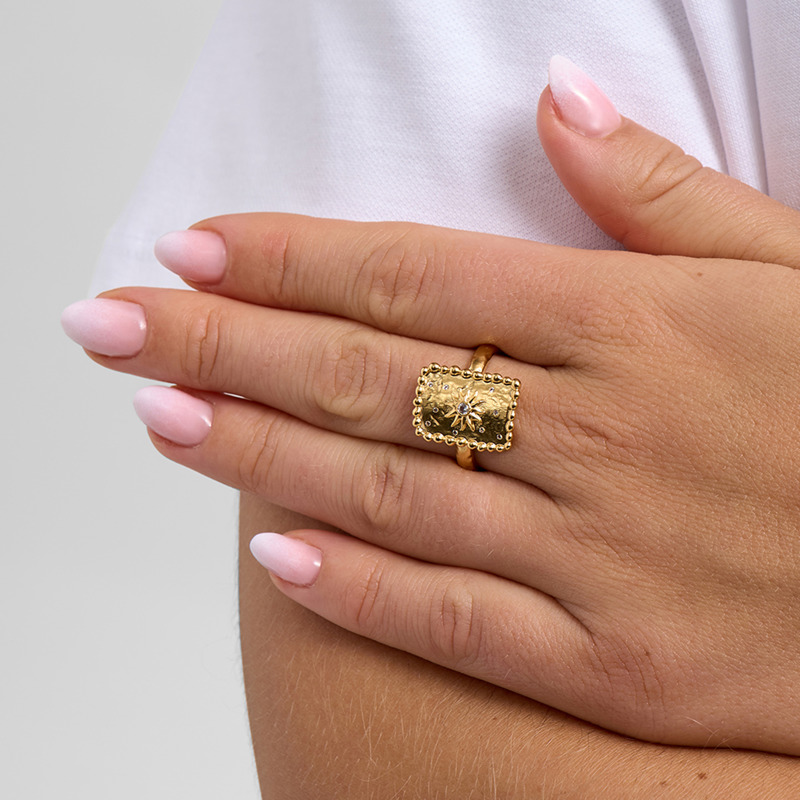 Studio Z Ring Liora Guld Str. 54 2