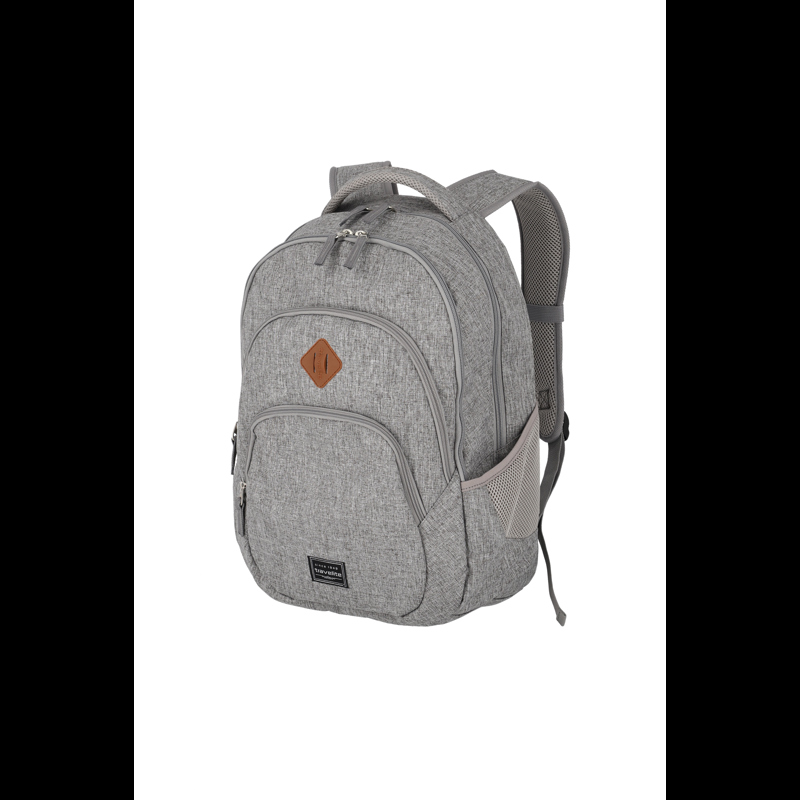 travelite Basics ryggsäck Ljusgrå 15" 2