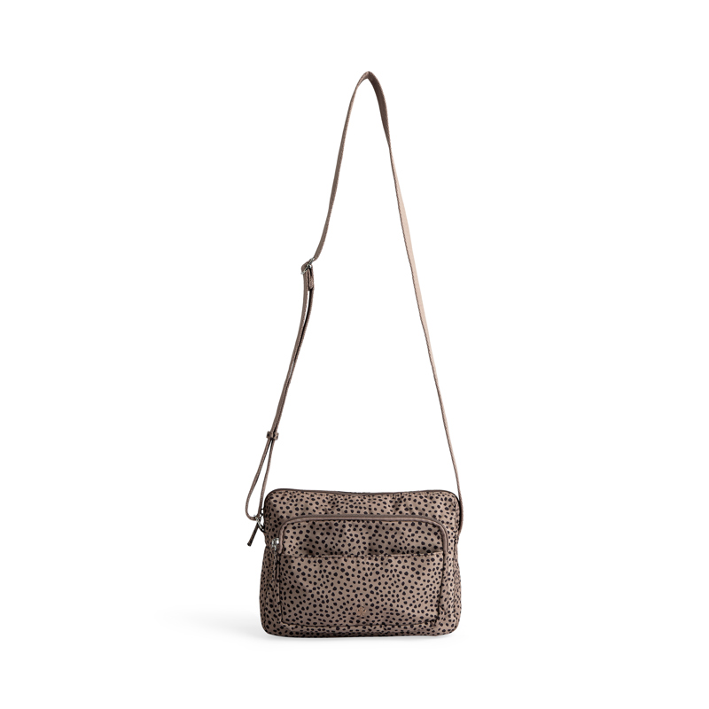 Aura Crossbody Novara Recycled Taupe/Svart 5