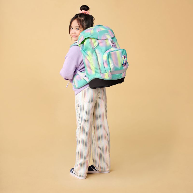 Ergobag Skoletaske Prime Magic Bubble Turkis/Pink 6