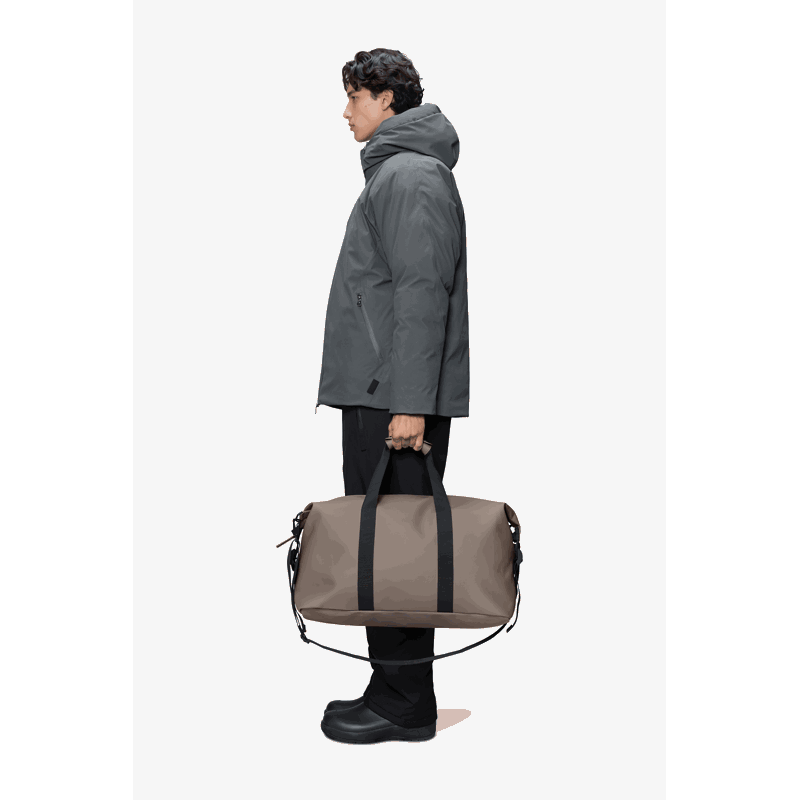 RAINS Rejsetaske Hilo Weekend Bag Nougat 2