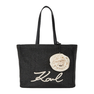 KARL LAGERFELD Strandväska Svart