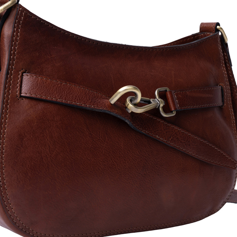RE:DESIGNED Crossbody Sif Small Cognac 4