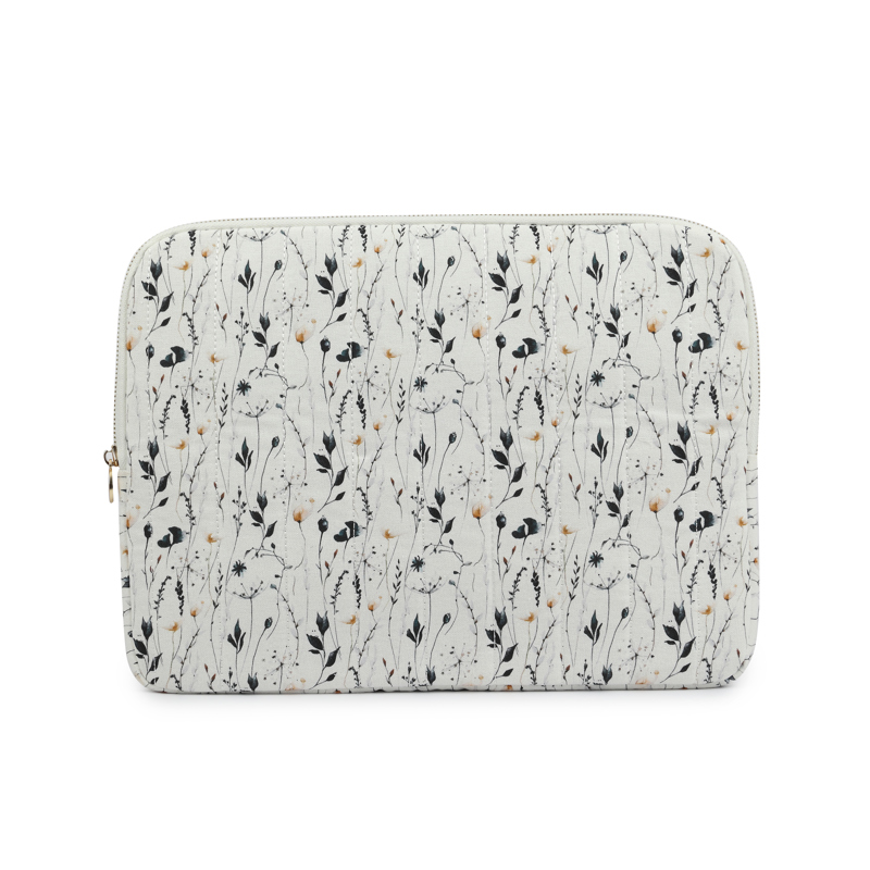 Conmé Computer Sleeve Watercolor Flo Hvid blomst 13" 1