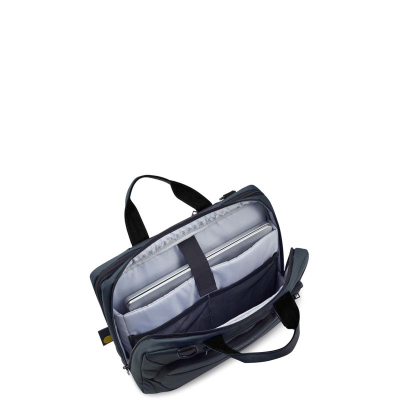 Delsey Computertaske Parvis-2 rums Sort 15" 6