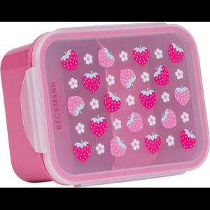 Beckmann Matlåda Strawberry Rosa mönster