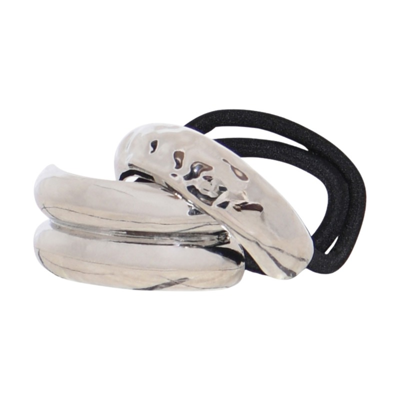 PITAYA Hårsnodd  Silvia 2-Pack  Silver