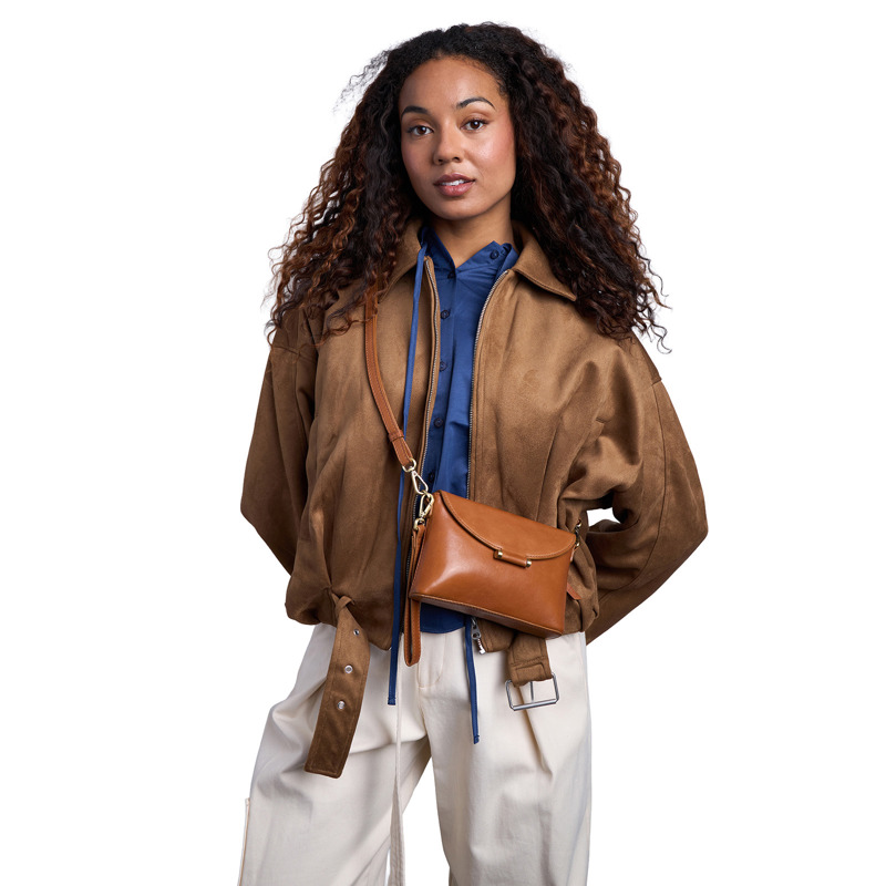 RE:DESIGNED Clutch Sonia Clutch Brun 2