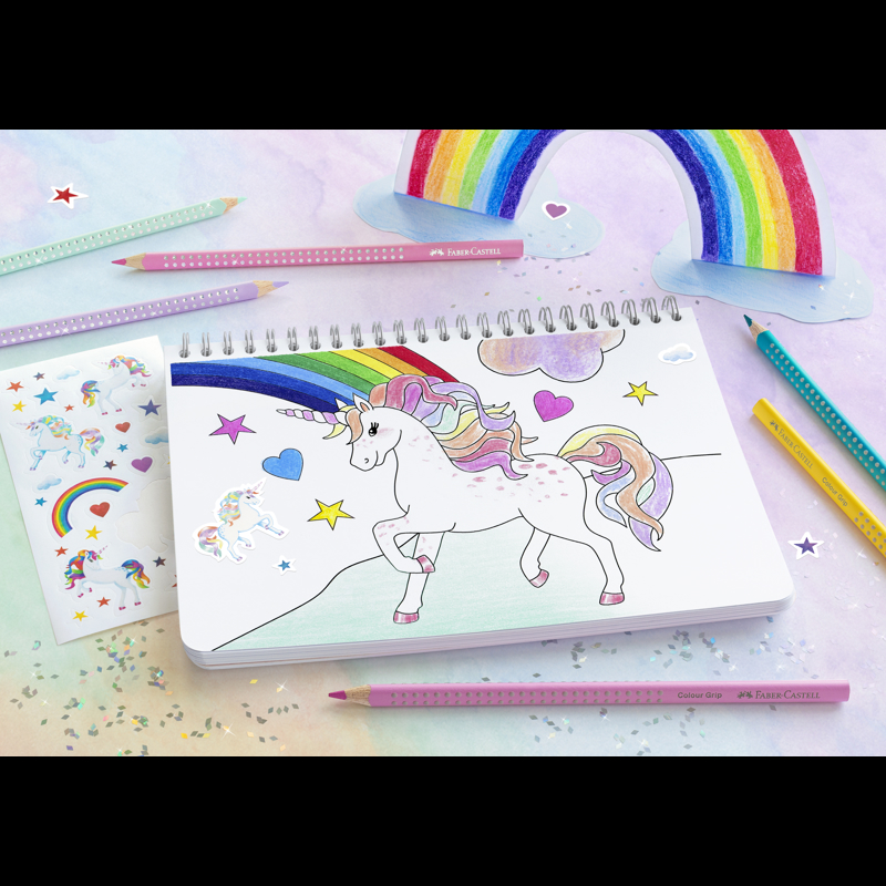 Faber-Castell Färgpennor 10-pack Unicorn Multi 3