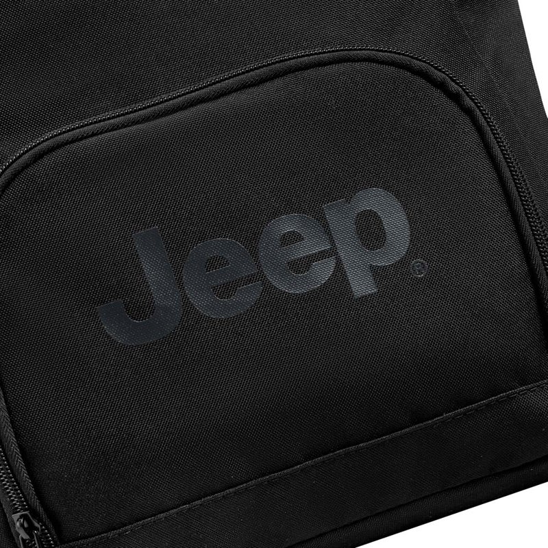 Jeep Rygsæk rolltop JS016D Sort 15" 5