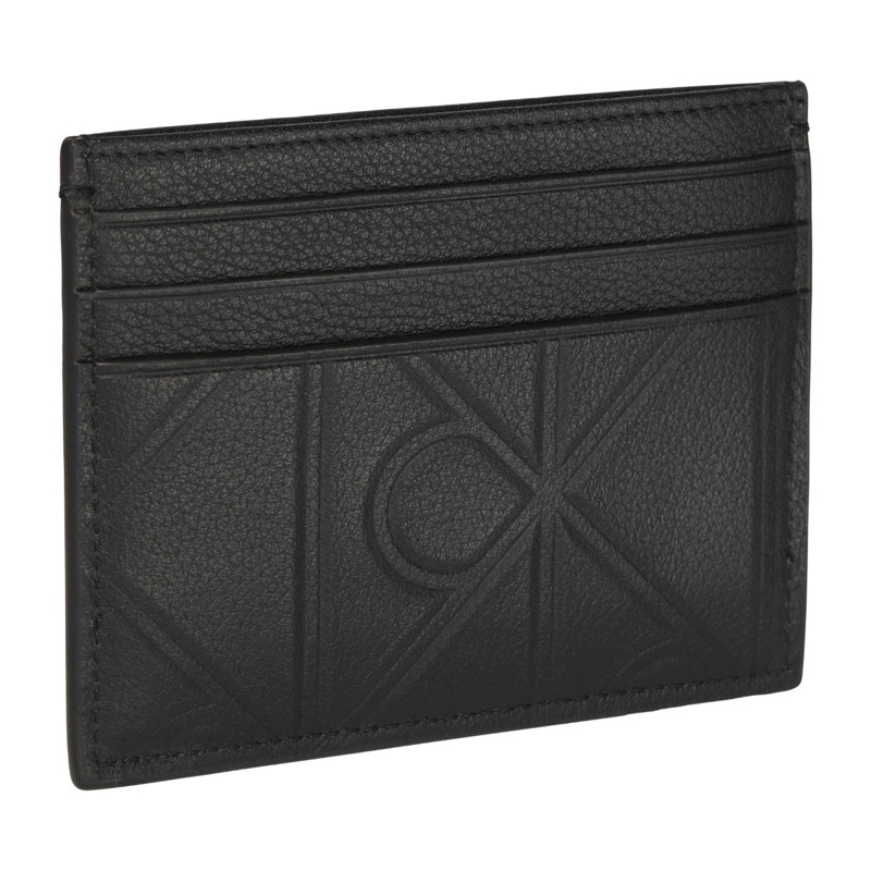 Calvin Klein Kortholder Embossed Emblem Sort 3