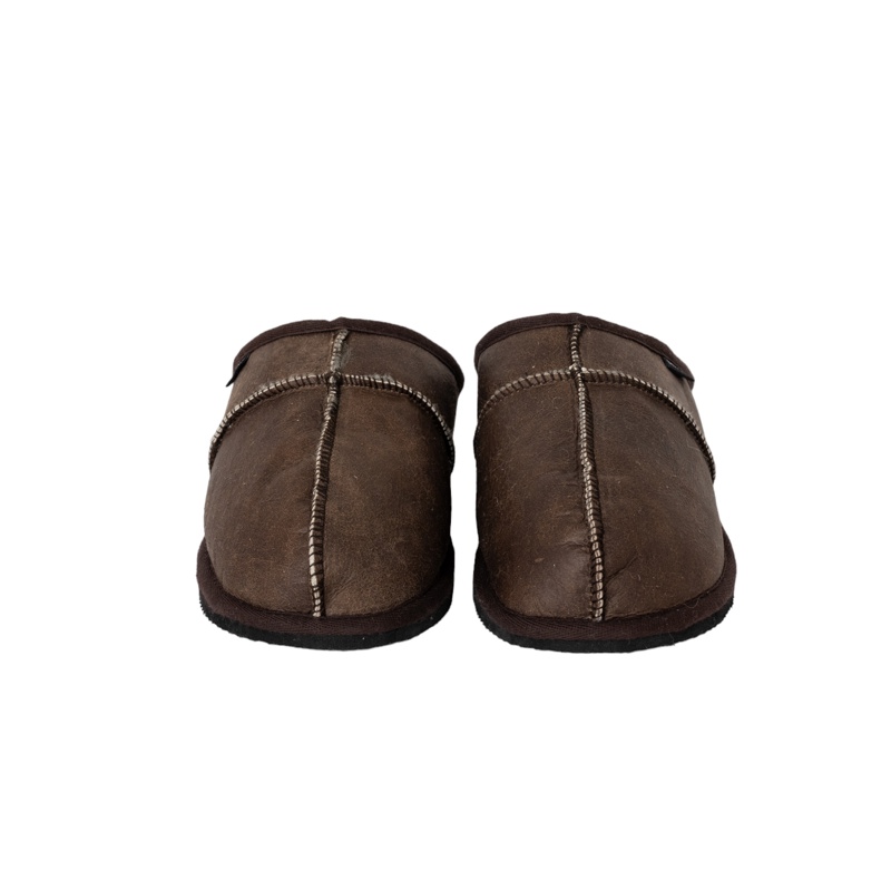 Shepherd Hjemmesko Bobo Oiled Gråbrun Str. 42 4