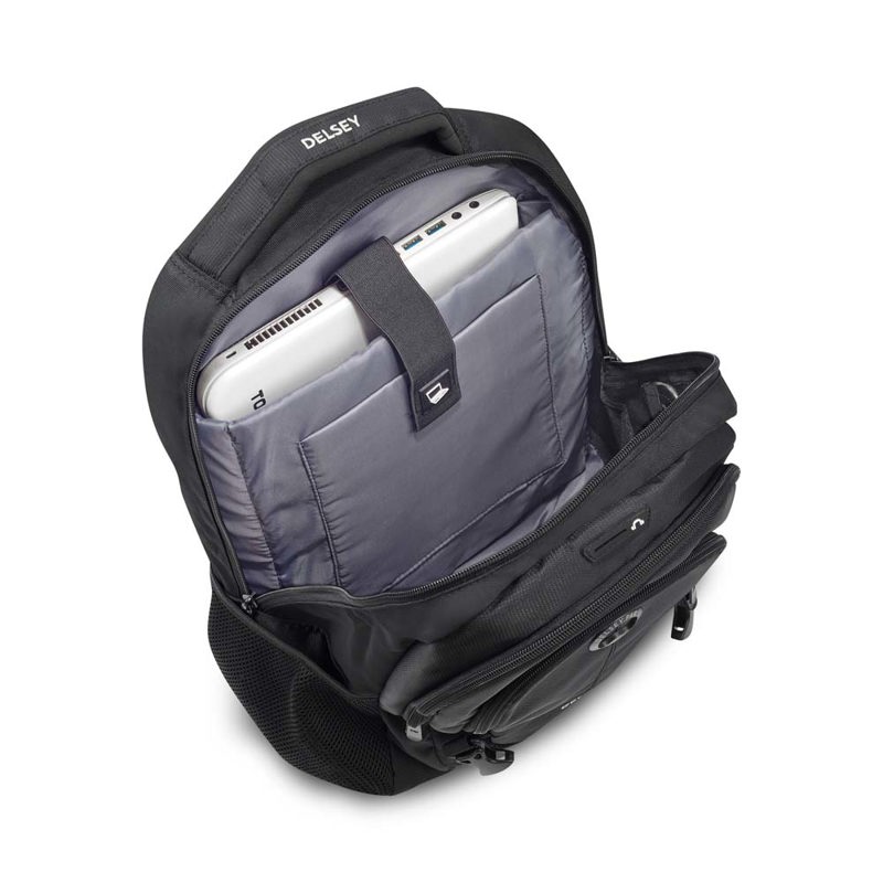 Delsey Computerrygsæk Navigator Sort 15" 10