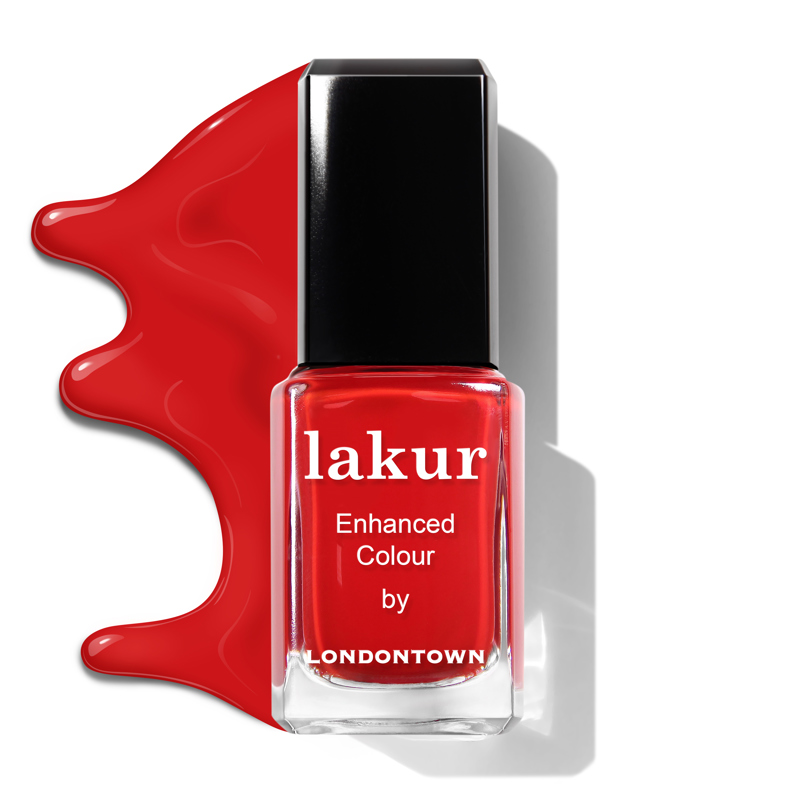 Londontown Nagellack Londoner Love Röd/Röd 4