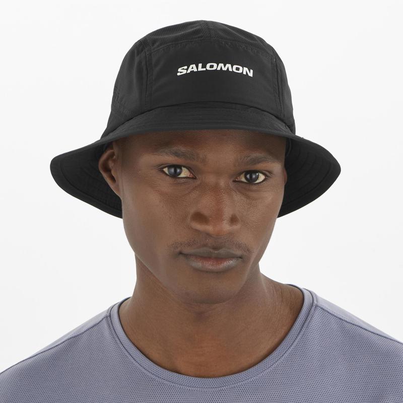 Salomon Löparmössa Bucket SHKout Svart Str L/XL 2