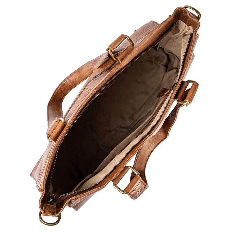 RE:DESIGNED Skuldertaske Molly Urban Brun 15" 5