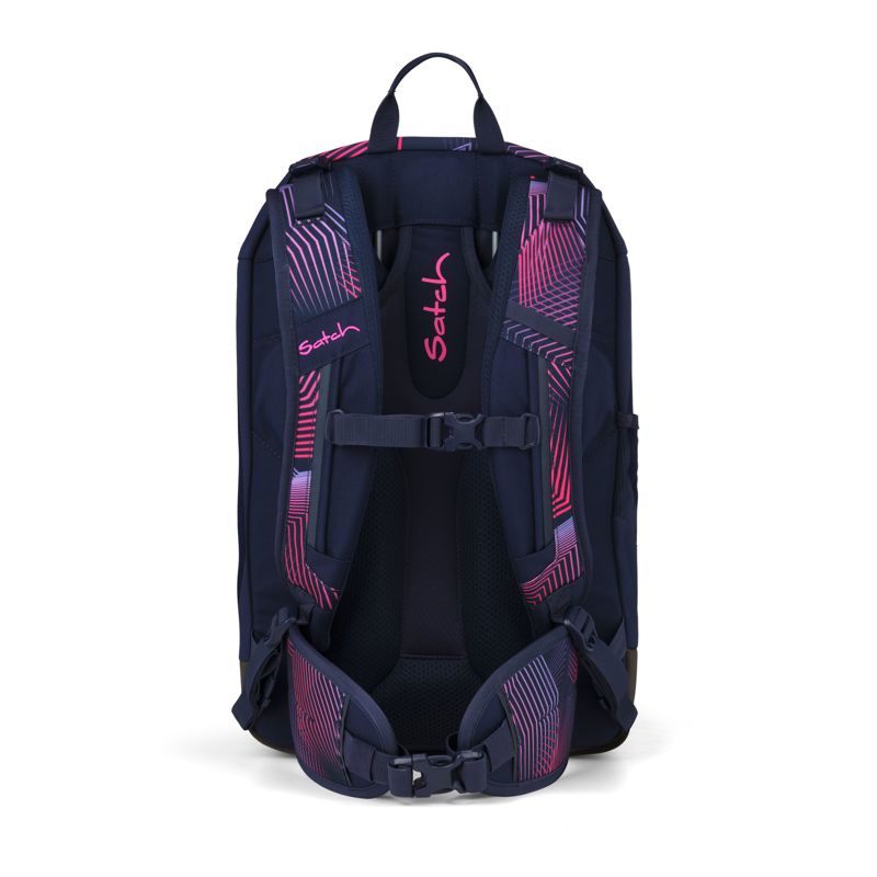 Satch Skolväska Air Seismic Pink Rosa mönstrad 5
