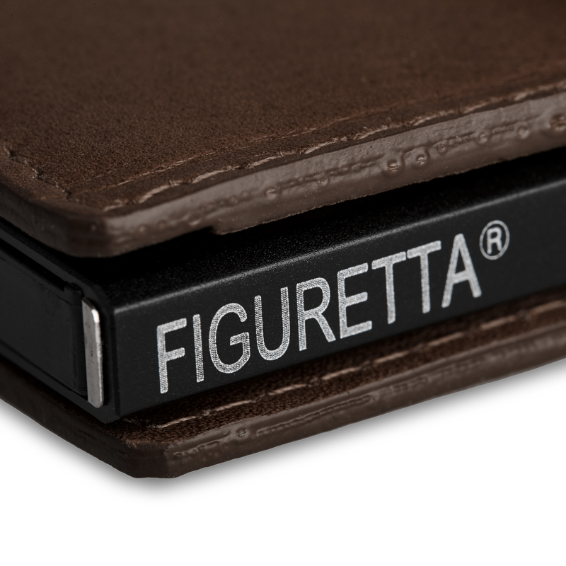 Figuretta Korthållare/plånbok Brun 5
