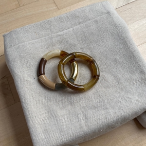 Conmé Armband Puzzle Brun alt image