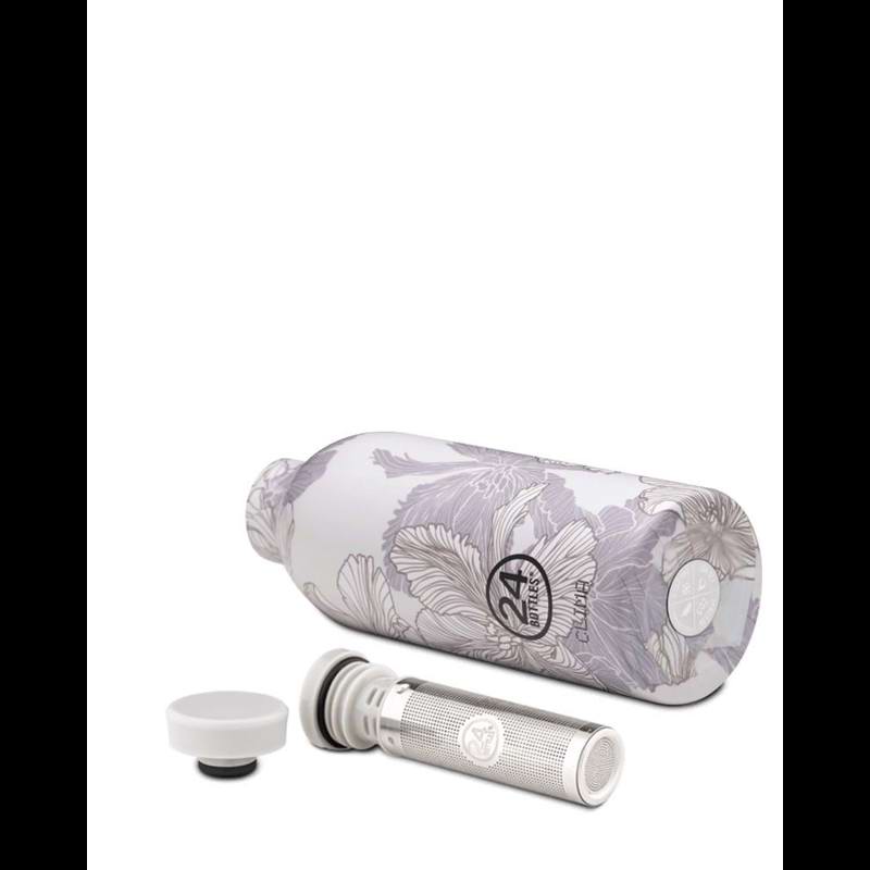24Bottles Termoflaska Clima Bottle Tea Vit blomning 2