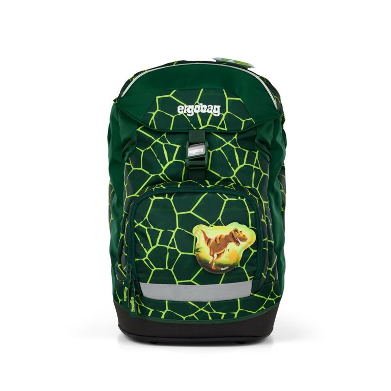 Ergobag Skoletaske Prime BearRex Grøn tern 1